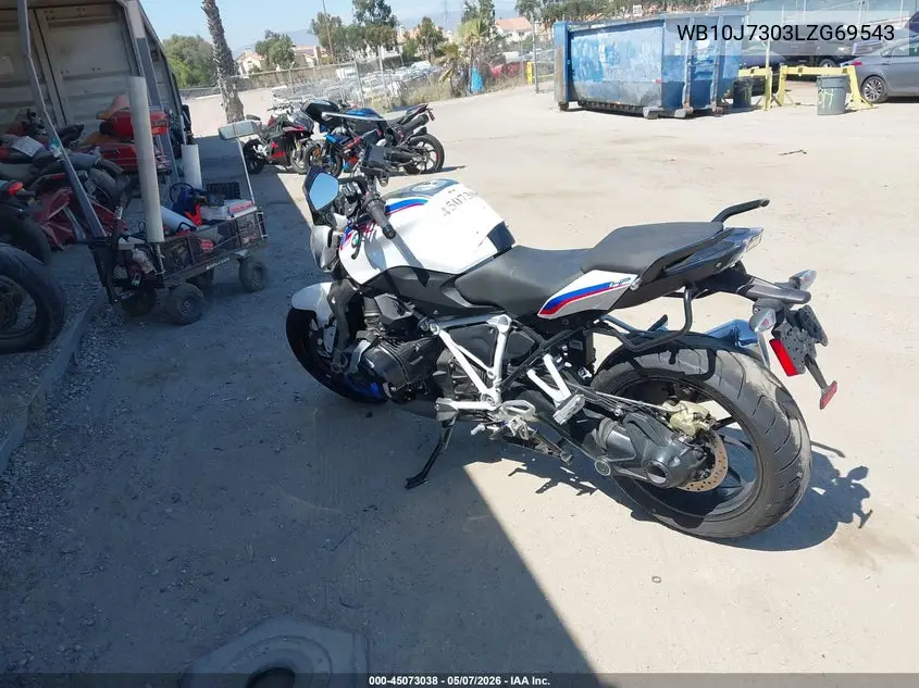 2020 BMW R 1250 R VIN: WB10J7303LZG69543 Lot: 45073038