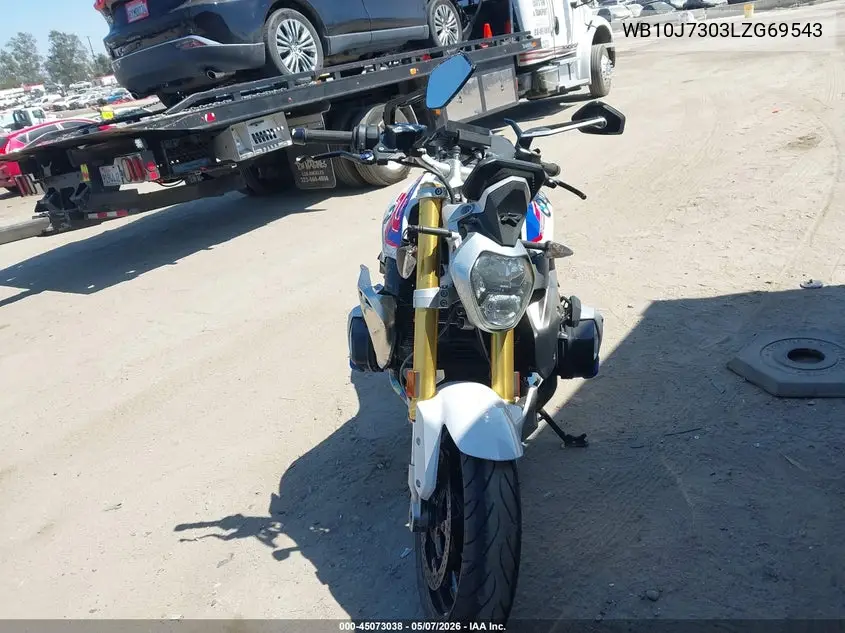 2020 BMW R 1250 R VIN: WB10J7303LZG69543 Lot: 45073038