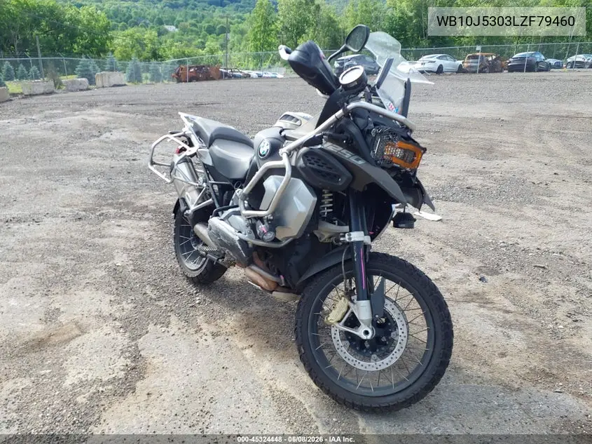 2020 BMW R 1250 Gs Adventure VIN: WB10J5303LZF79460 Lot: 45324448