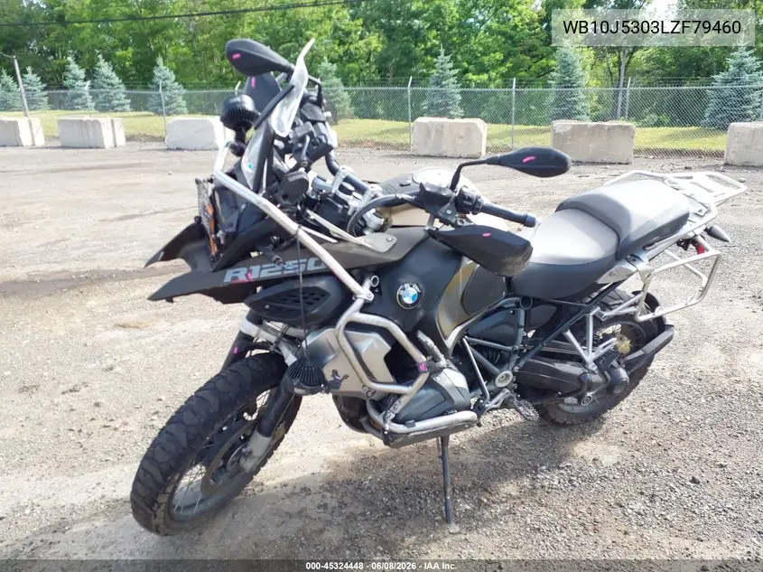 2020 BMW R 1250 Gs Adventure VIN: WB10J5303LZF79460 Lot: 45324448