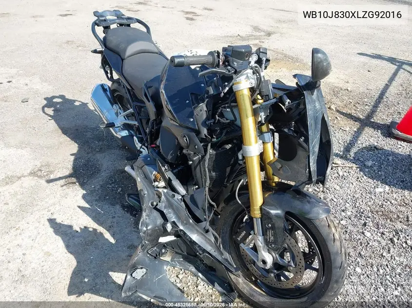 2020 BMW R 1250 Rs VIN: WB10J830XLZG92016 Lot: 45325657