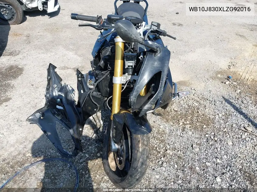 2020 BMW R 1250 Rs VIN: WB10J830XLZG92016 Lot: 45325657