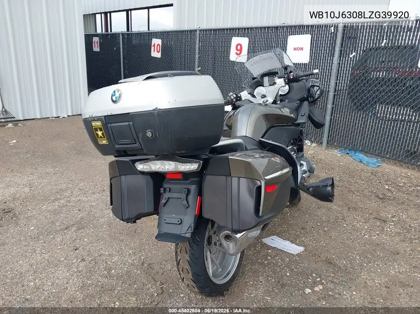 2020 BMW R 1250 Rt VIN: WB10J6308LZG39920 Lot: 45402604