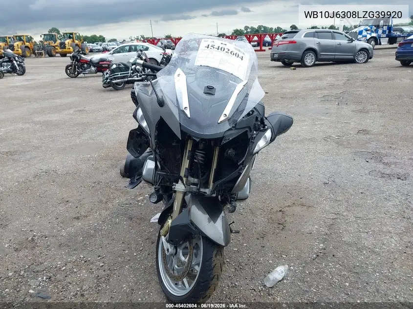 2020 BMW R 1250 Rt VIN: WB10J6308LZG39920 Lot: 45402604