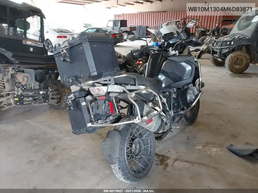 2021 BMW R 1250 Gs Adventure VIN: WB10M1304M6D83871 Lot: 45179427