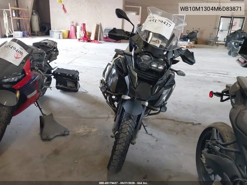 2021 BMW R 1250 Gs Adventure VIN: WB10M1304M6D83871 Lot: 45179427