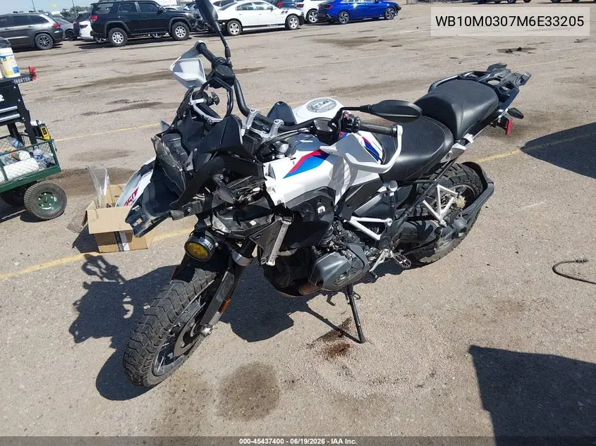 2021 BMW R 1250 Gs VIN: WB10M0307M6E33205 Lot: 45437400