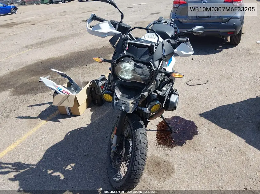 2021 BMW R 1250 Gs VIN: WB10M0307M6E33205 Lot: 45437400