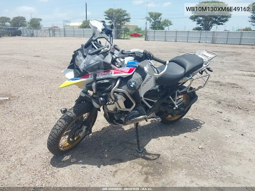 2021 BMW R 1250 Gs Adventure VIN: WB10M130XM6E49162 Lot: 45458520