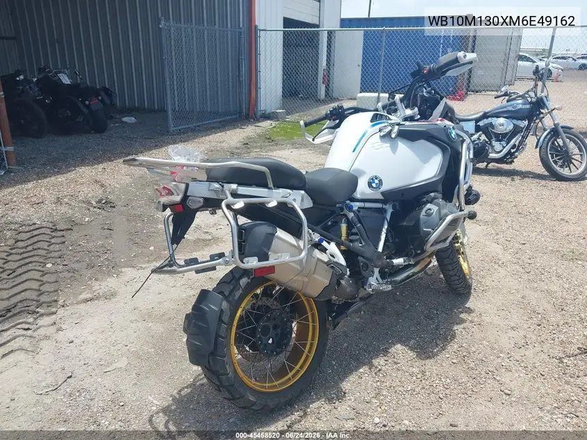 2021 BMW R 1250 Gs Adventure VIN: WB10M130XM6E49162 Lot: 45458520