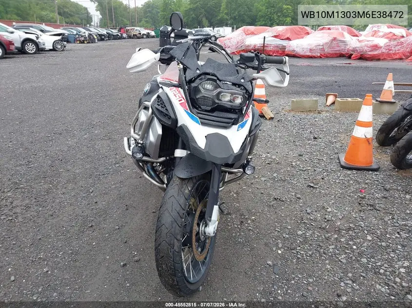 2021 BMW R 1250 Gs Adventure VIN: WB10M1303M6E38472 Lot: 45552815