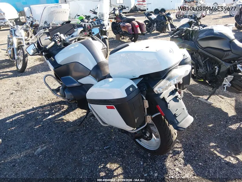 2021 BMW R 1250 Rt VIN: WB10L0309M6E59677 Lot: 45588955