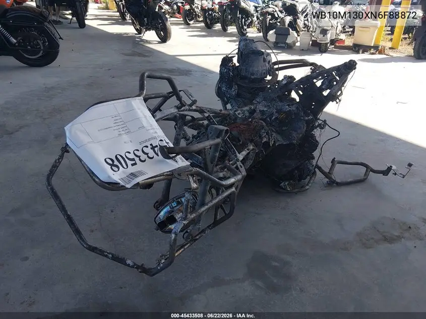 2022 BMW R 1250 Gs Adventure VIN: WB10M130XN6F88872 Lot: 45433508