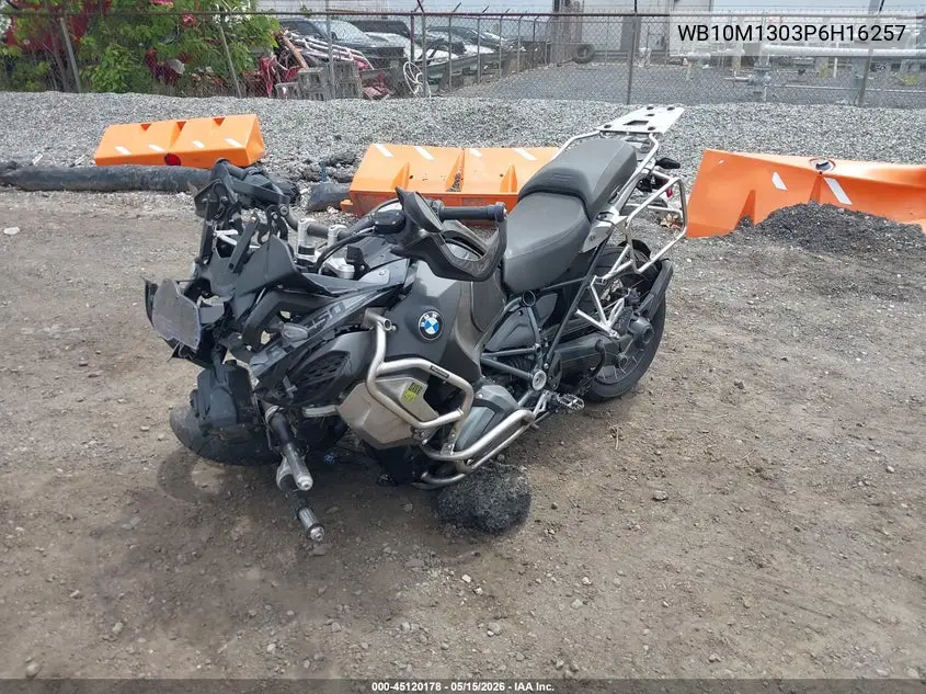 2023 BMW R 1250 Gs Adventure VIN: WB10M1303P6H16257 Lot: 45120178
