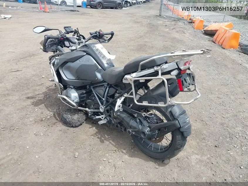 2023 BMW R 1250 Gs Adventure VIN: WB10M1303P6H16257 Lot: 45120178