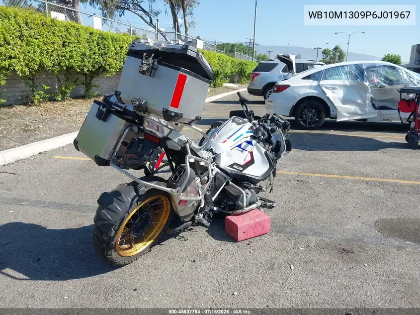 2023 BMW R 1250 Gs Adventure VIN: WB10M1309P6J01967 Lot: 45637764