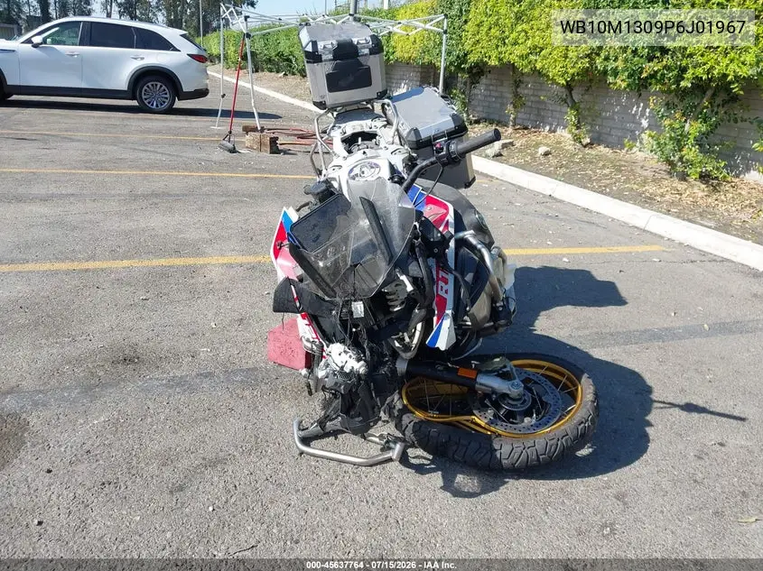 2023 BMW R 1250 Gs Adventure VIN: WB10M1309P6J01967 Lot: 45637764