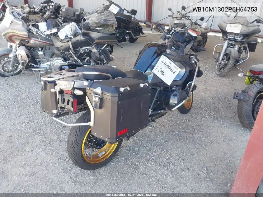 2023 BMW R 1250 Gs Adventure VIN: WB10M1302P6H64753 Lot: 45690064