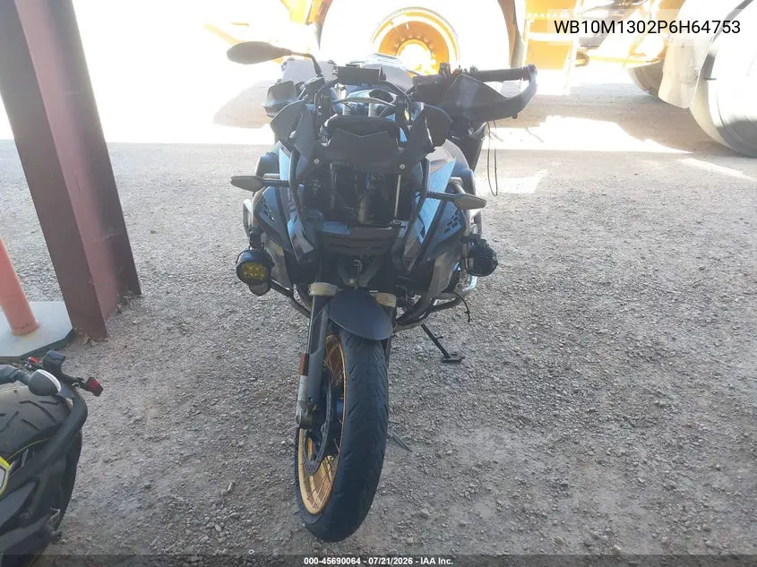 2023 BMW R 1250 Gs Adventure VIN: WB10M1302P6H64753 Lot: 45690064