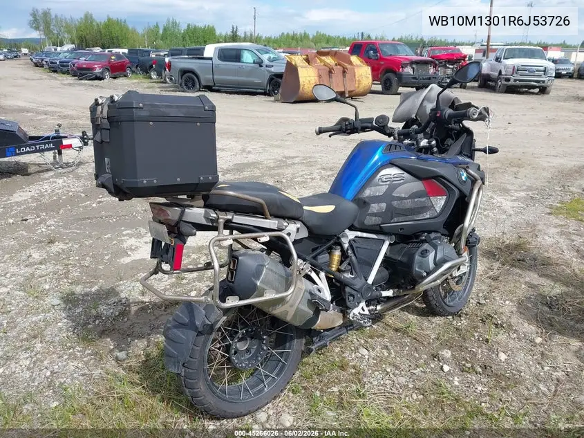 2024 BMW R 1250 Gs Adventure VIN: WB10M1301R6J53726 Lot: 45266026