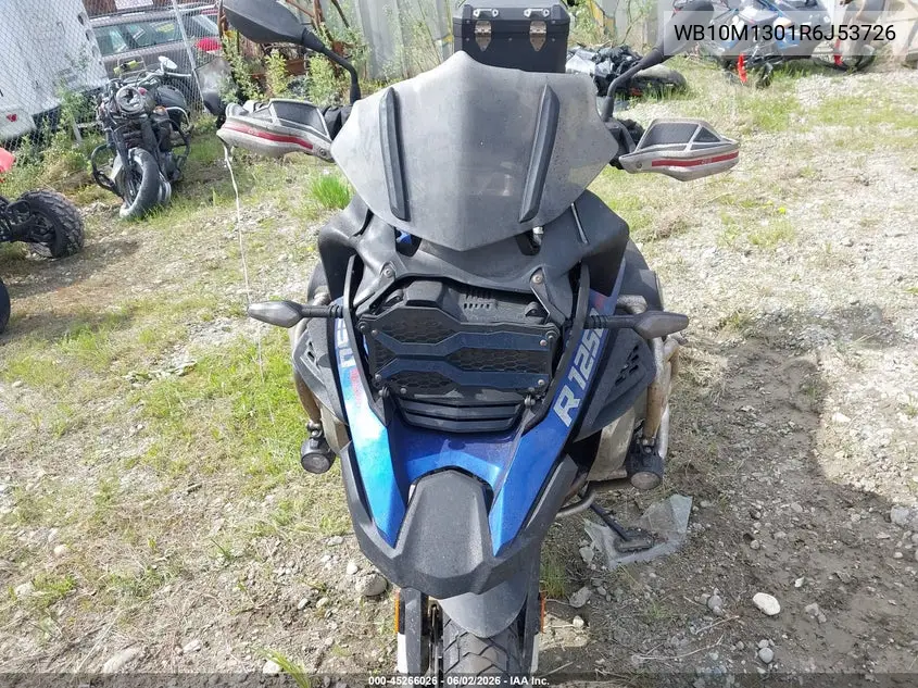2024 BMW R 1250 Gs Adventure VIN: WB10M1301R6J53726 Lot: 45266026