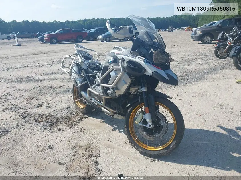 2024 BMW R 1250 Gs Adventure VIN: WB10M1309R6J50816 Lot: 45537065