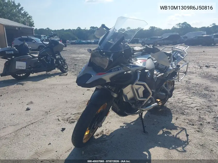 2024 BMW R 1250 Gs Adventure VIN: WB10M1309R6J50816 Lot: 45537065