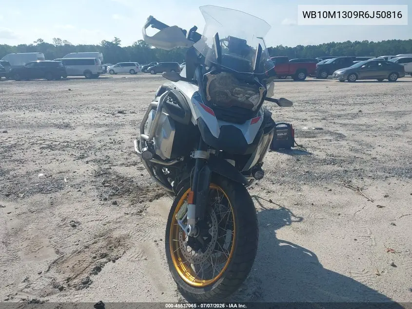 2024 BMW R 1250 Gs Adventure VIN: WB10M1309R6J50816 Lot: 45537065