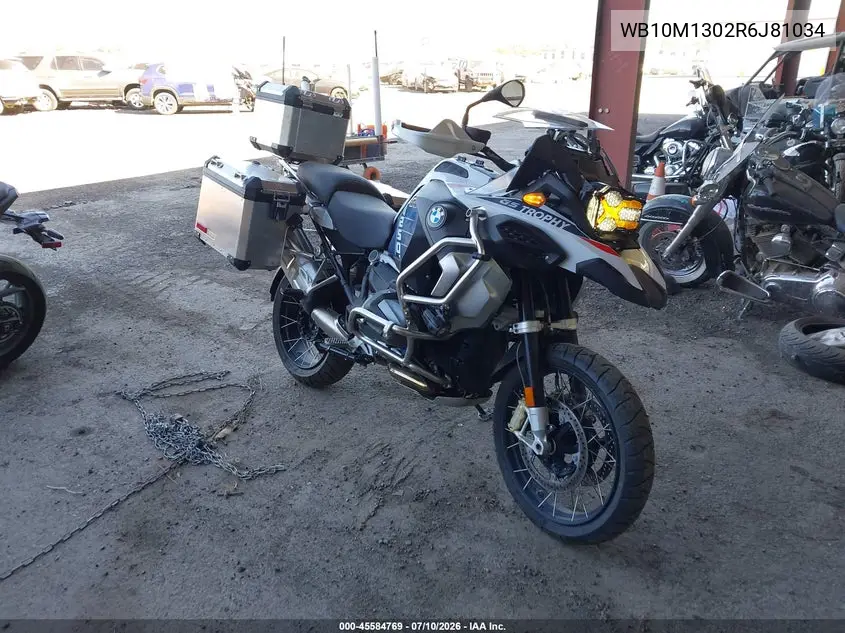 2024 BMW R 1250 Gs Adventure VIN: WB10M1302R6J81034 Lot: 45584769