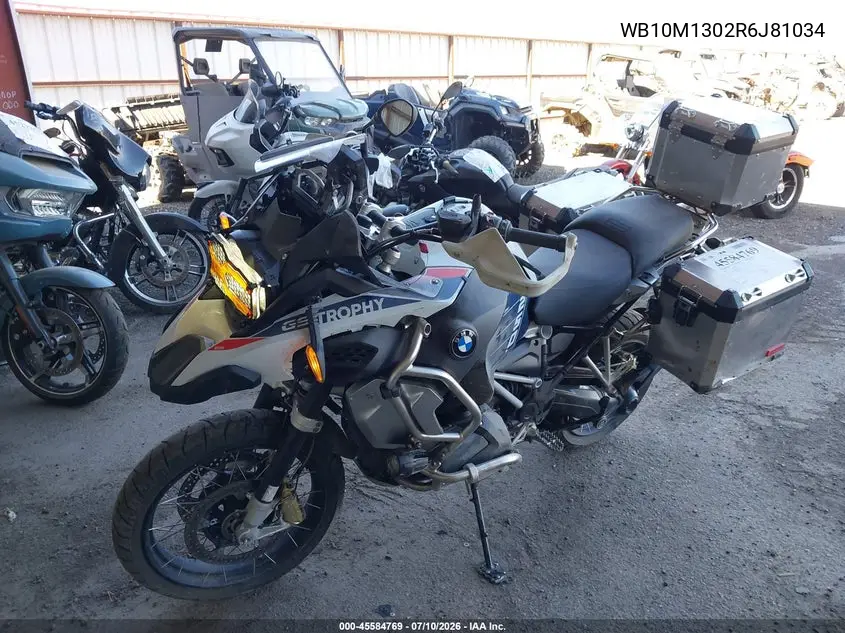 2024 BMW R 1250 Gs Adventure VIN: WB10M1302R6J81034 Lot: 45584769