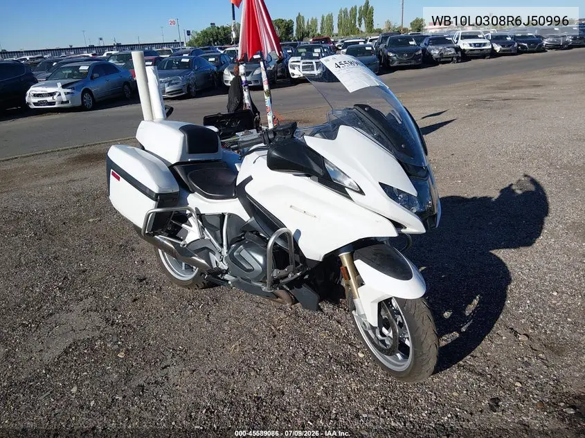 2024 BMW R 1250 Rt VIN: WB10L0308R6J50996 Lot: 45589086