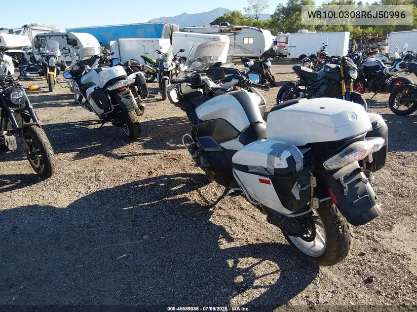 2024 BMW R 1250 Rt VIN: WB10L0308R6J50996 Lot: 45589086
