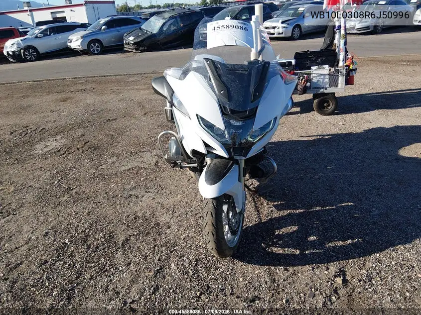 2024 BMW R 1250 Rt VIN: WB10L0308R6J50996 Lot: 45589086