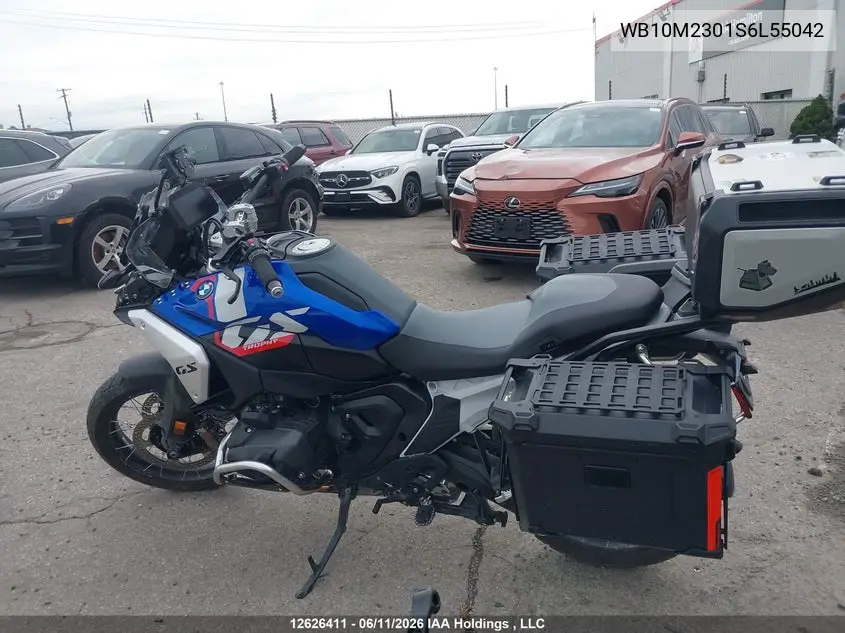 2025 BMW R 1300 Gs VIN: WB10M2301S6L55042 Lot: 12626411
