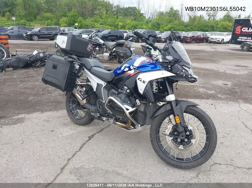2025 BMW R 1300 Gs VIN: WB10M2301S6L55042 Lot: 12626411