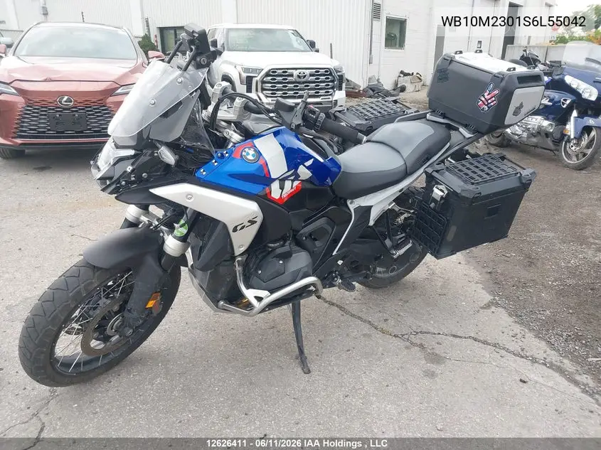 2025 BMW R 1300 Gs VIN: WB10M2301S6L55042 Lot: 12626411