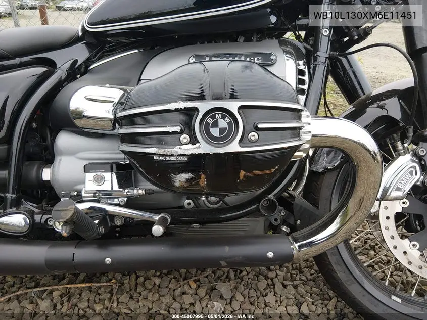 2021 BMW R18 VIN: WB10L130XM6E11451 Lot: 45007995