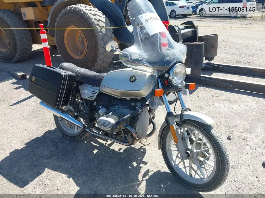 1980 BMW R65 VIN: 6381778 Lot: 45508145