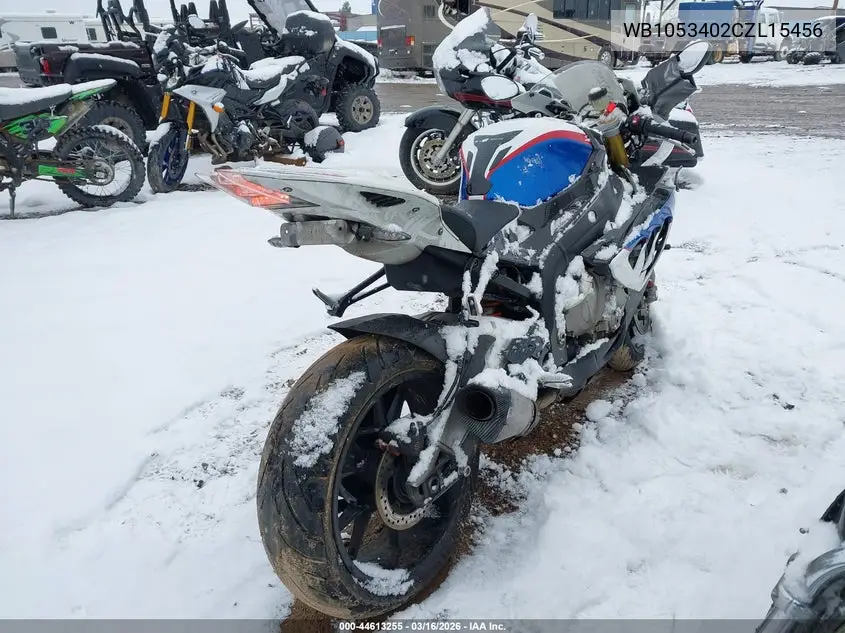2012 BMW S 1000 Rr VIN: WB1053402CZL15456 Lot: 44613255