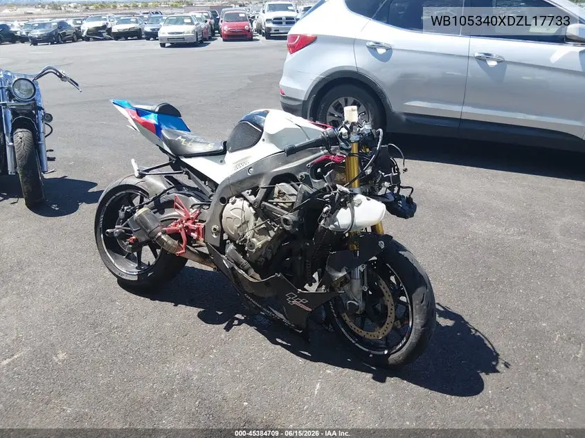 2013 BMW S 1000 Rr VIN: WB105340XDZL17733 Lot: 45384709