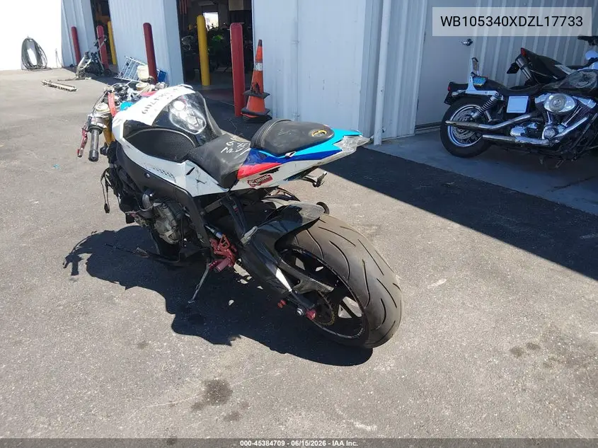 2013 BMW S 1000 Rr VIN: WB105340XDZL17733 Lot: 45384709