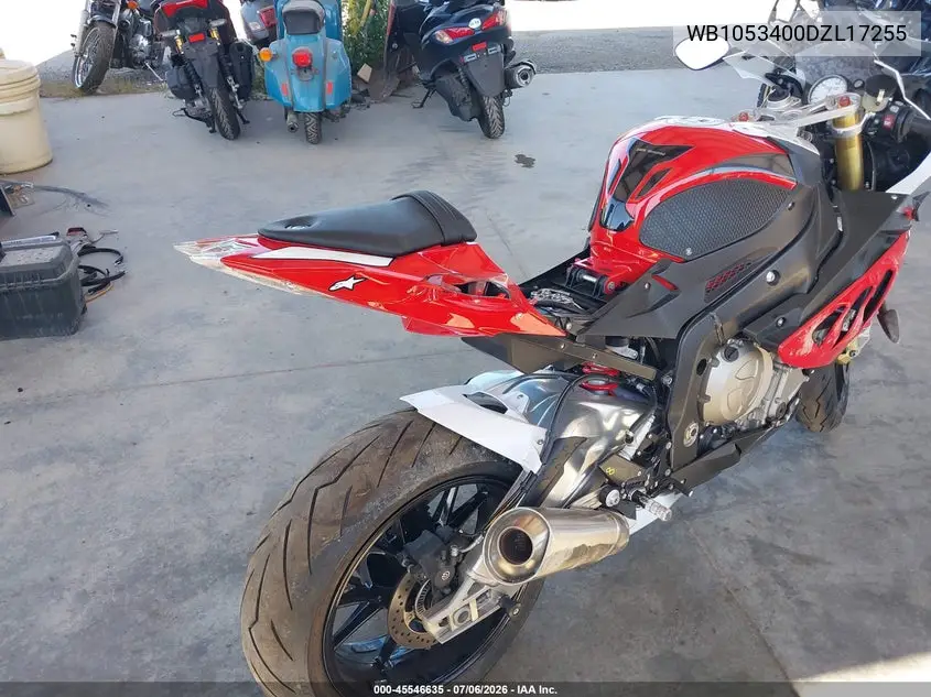 2013 BMW S 1000 Rr VIN: WB1053400DZL17255 Lot: 45546635