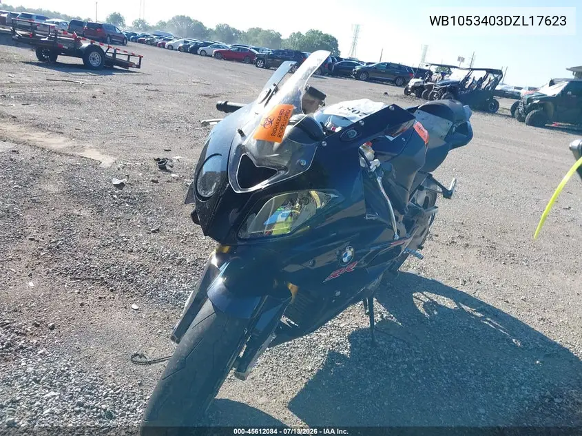 2013 BMW S 1000 Rr VIN: WB1053403DZL17623 Lot: 45612084
