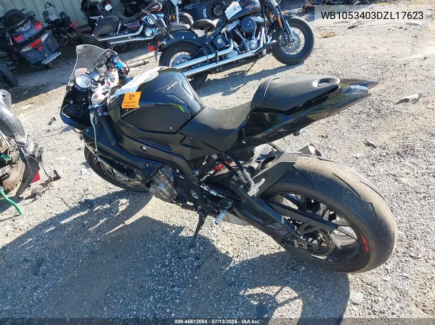 2013 BMW S 1000 Rr VIN: WB1053403DZL17623 Lot: 45612084