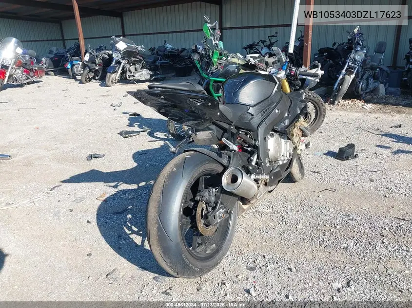 2013 BMW S 1000 Rr VIN: WB1053403DZL17623 Lot: 45612084