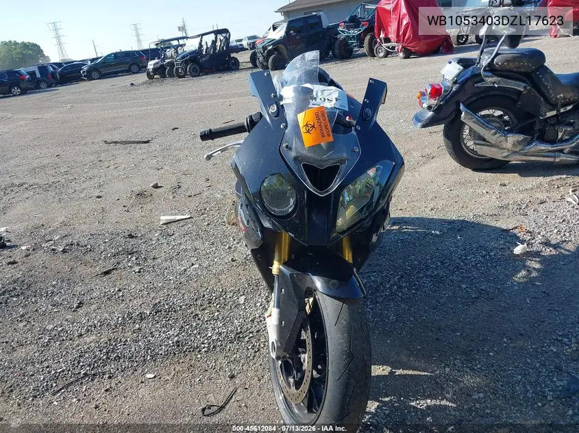 2013 BMW S 1000 Rr VIN: WB1053403DZL17623 Lot: 45612084