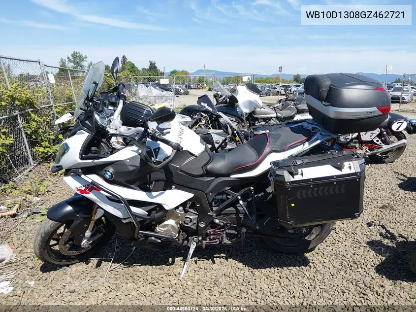 2016 BMW S 1000 Xr VIN: WB10D1308GZ462721 Lot: 44960724
