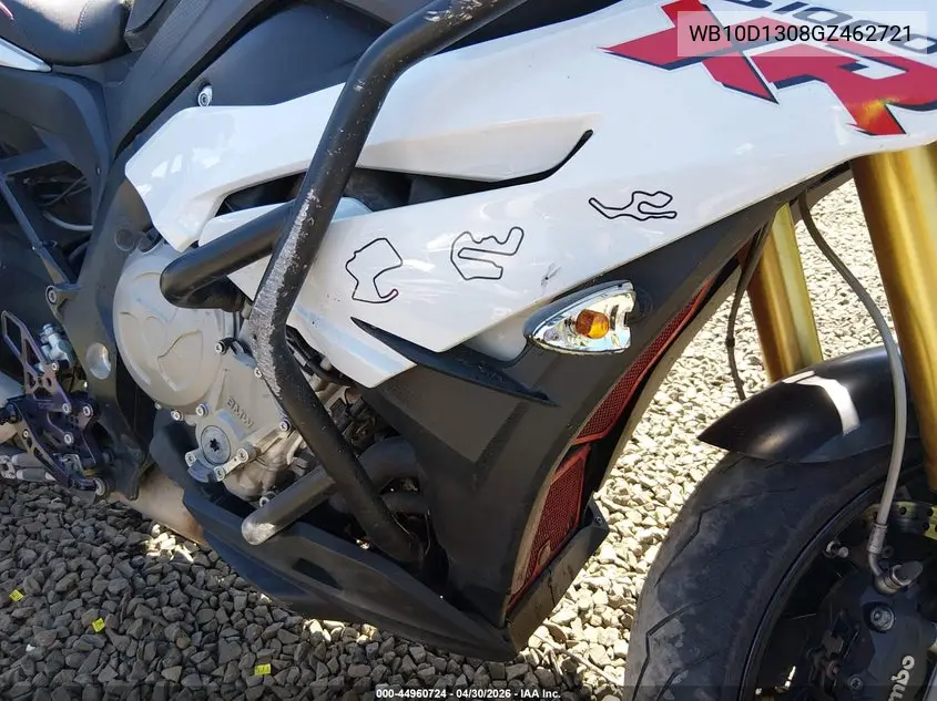 2016 BMW S 1000 Xr VIN: WB10D1308GZ462721 Lot: 44960724