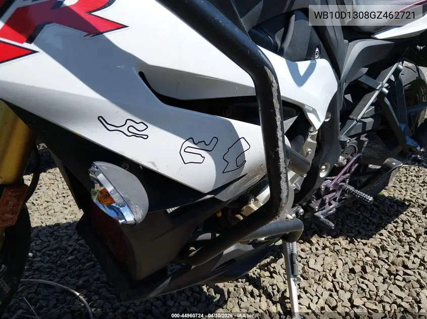 2016 BMW S 1000 Xr VIN: WB10D1308GZ462721 Lot: 44960724