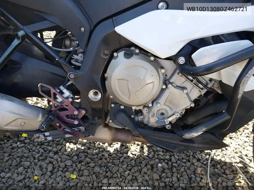2016 BMW S 1000 Xr VIN: WB10D1308GZ462721 Lot: 44960724